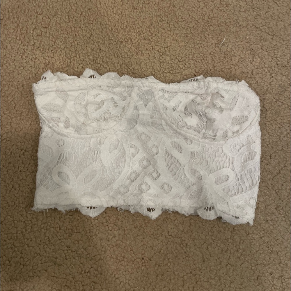 Free People White Tube Top